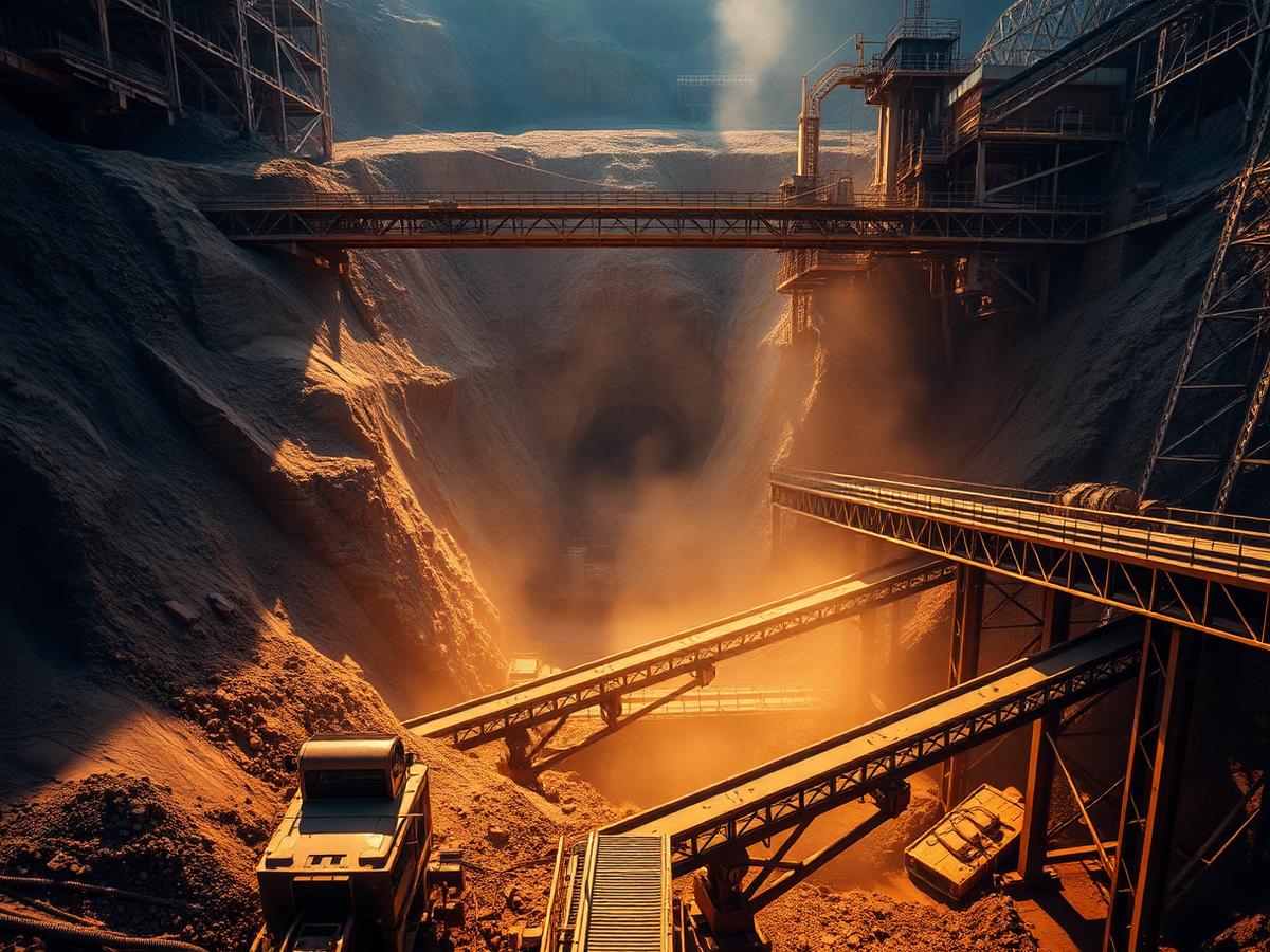 Aplicações industriais em Mineração